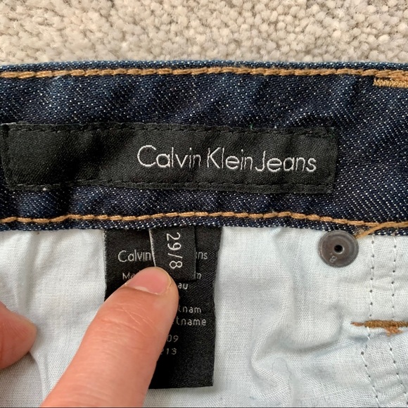 Calvin Klein Lean Bootcut Jeans - Picture 3 of 11